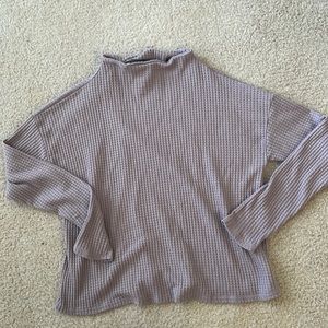 Sunday in Brooklyn Waffle knit sweater